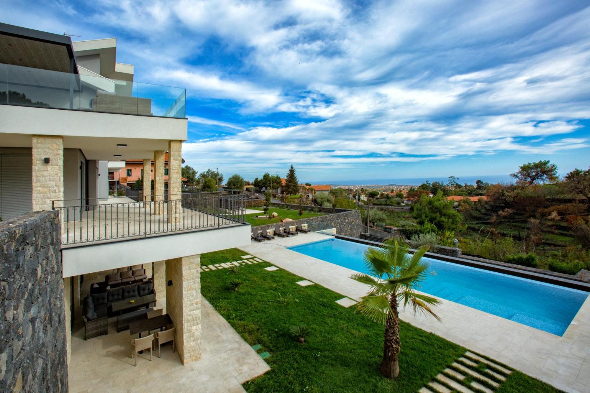 Villa Rita Pool & Spa Mascalucia Exterior photo